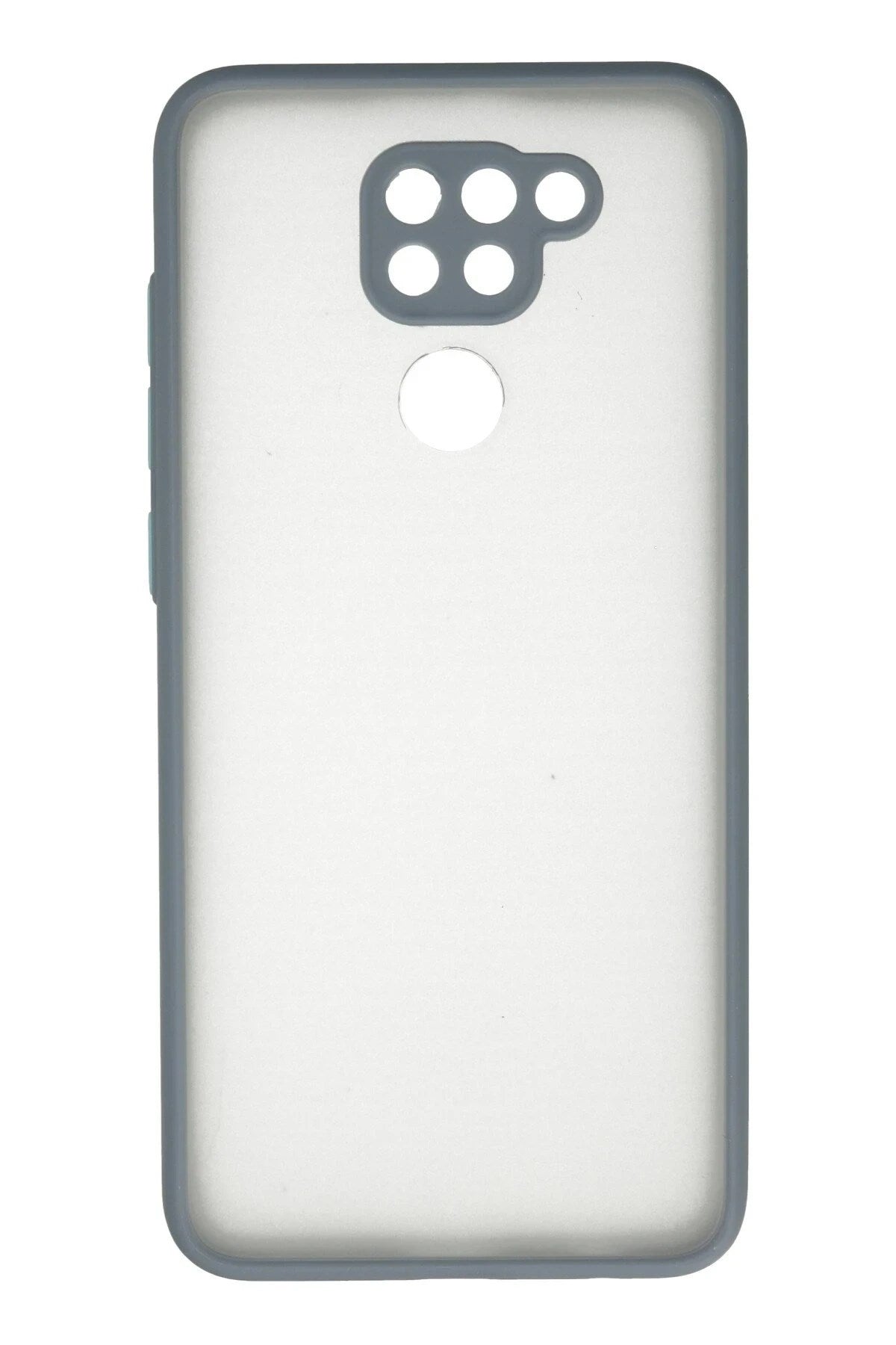 Mey İthalat® Redmi Note 9 Kılıf Montreal Silikon Kapak - Gri