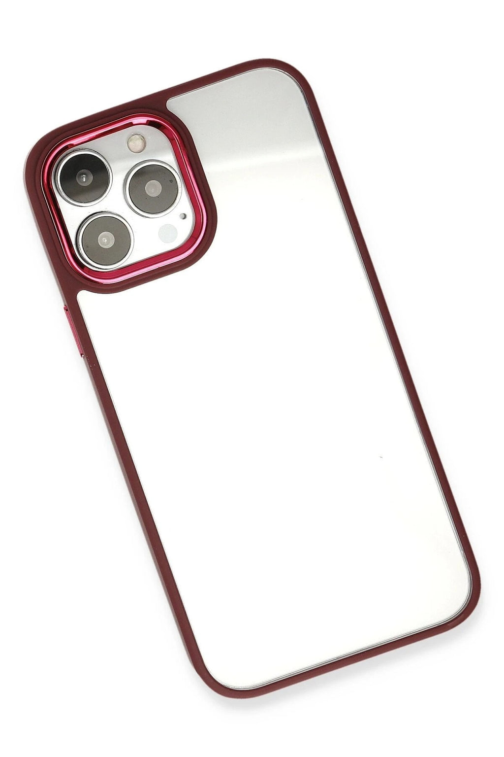 Mey İthalat® iPhone 13 Pro Max Kılıf Dora Kapak - Kırmızı