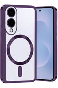 Mey İthalat® Samsung Galaxy S25 Edge Kross Magneticsafe Kapak - Mor