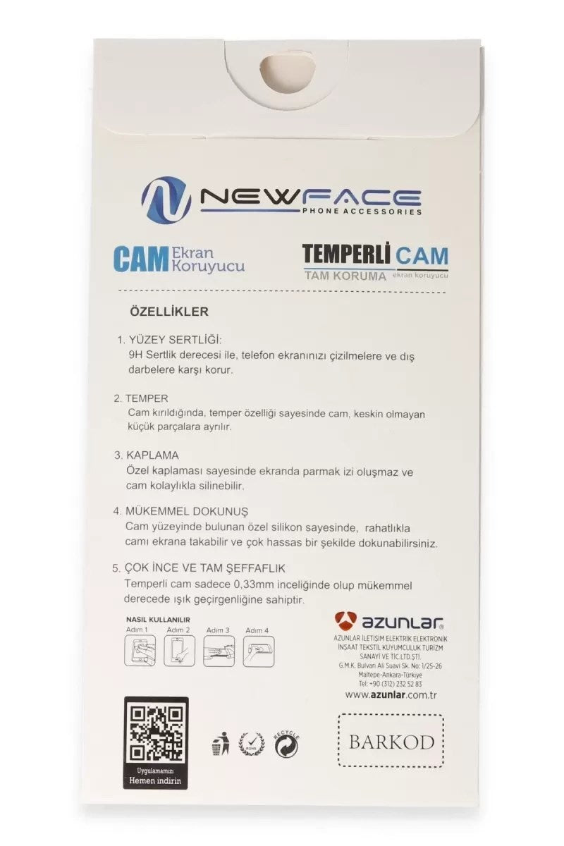 Mey İthalat® Mi 15 3D Antistatik Cam Ekran Koruyucu - Siyah