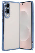 Mey İthalat® Samsung Galaxy S25 Edge Lensli Silikon - Açık Mavi