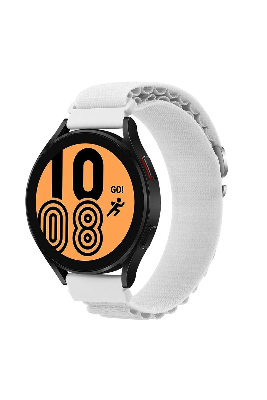 Mey İthalat® Watch 22mm KR410 Kumaş Kordon - Beyaz