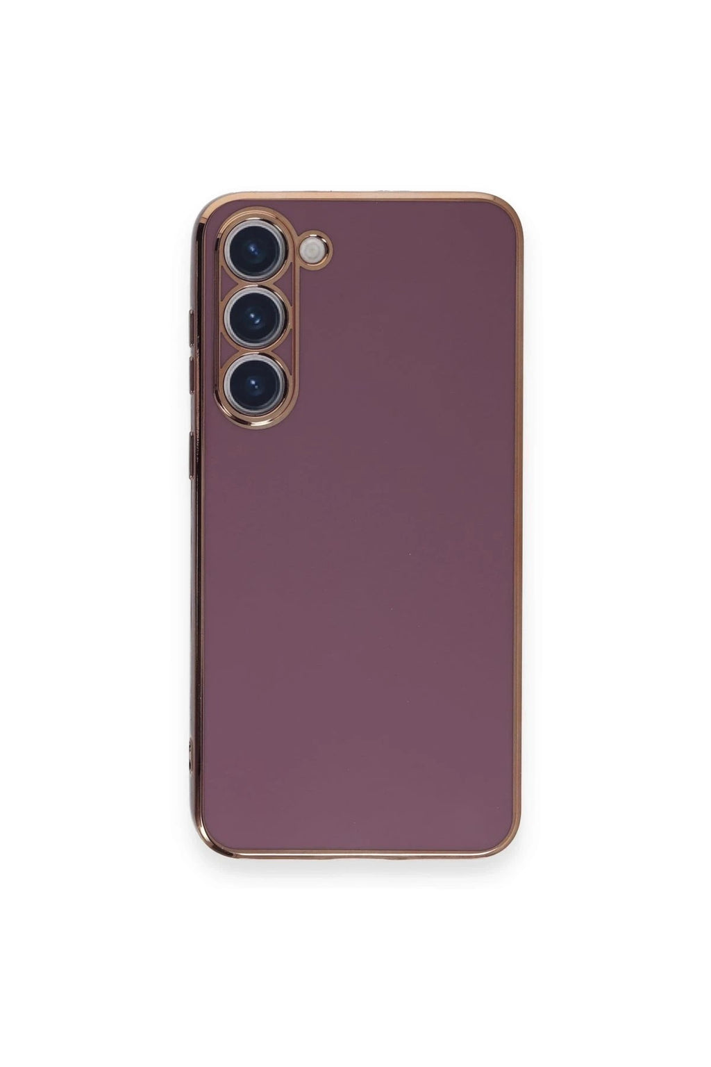 Mey İthalat® Samsung Galaxy S23 Plus Kılıf Volet Silikon - Mor