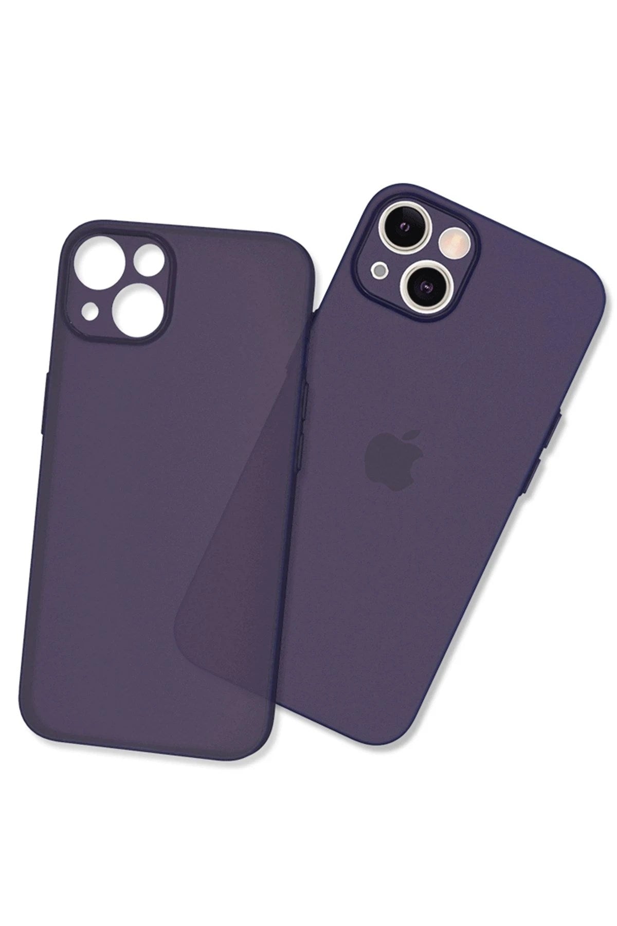 Mey İthalat® iPhone 14 Plus Kılıf Puma Silikon - Koyu Mor
