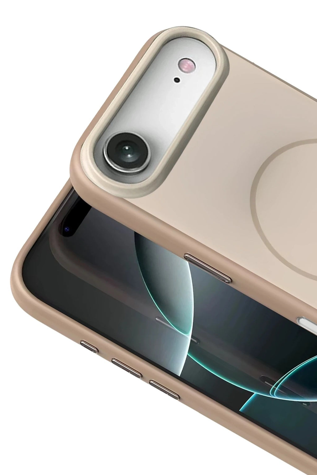 Mey İthalat® iPhone 17 Air Neva Magsafe Kapak - Gold