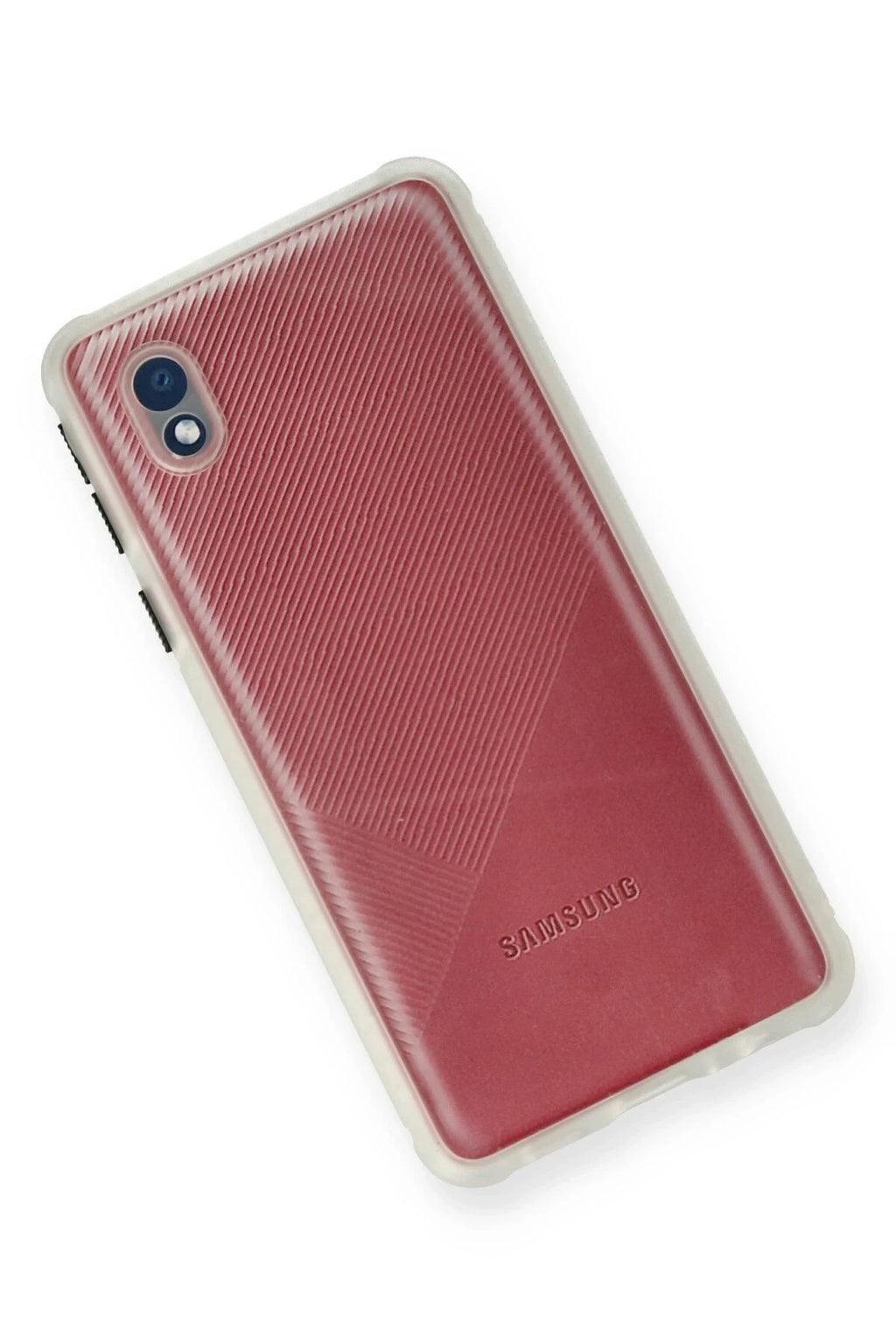 Mey İthalat® Samsung Galaxy A01 Core Kılıf Miami Şeffaf Silikon - Şeffaf