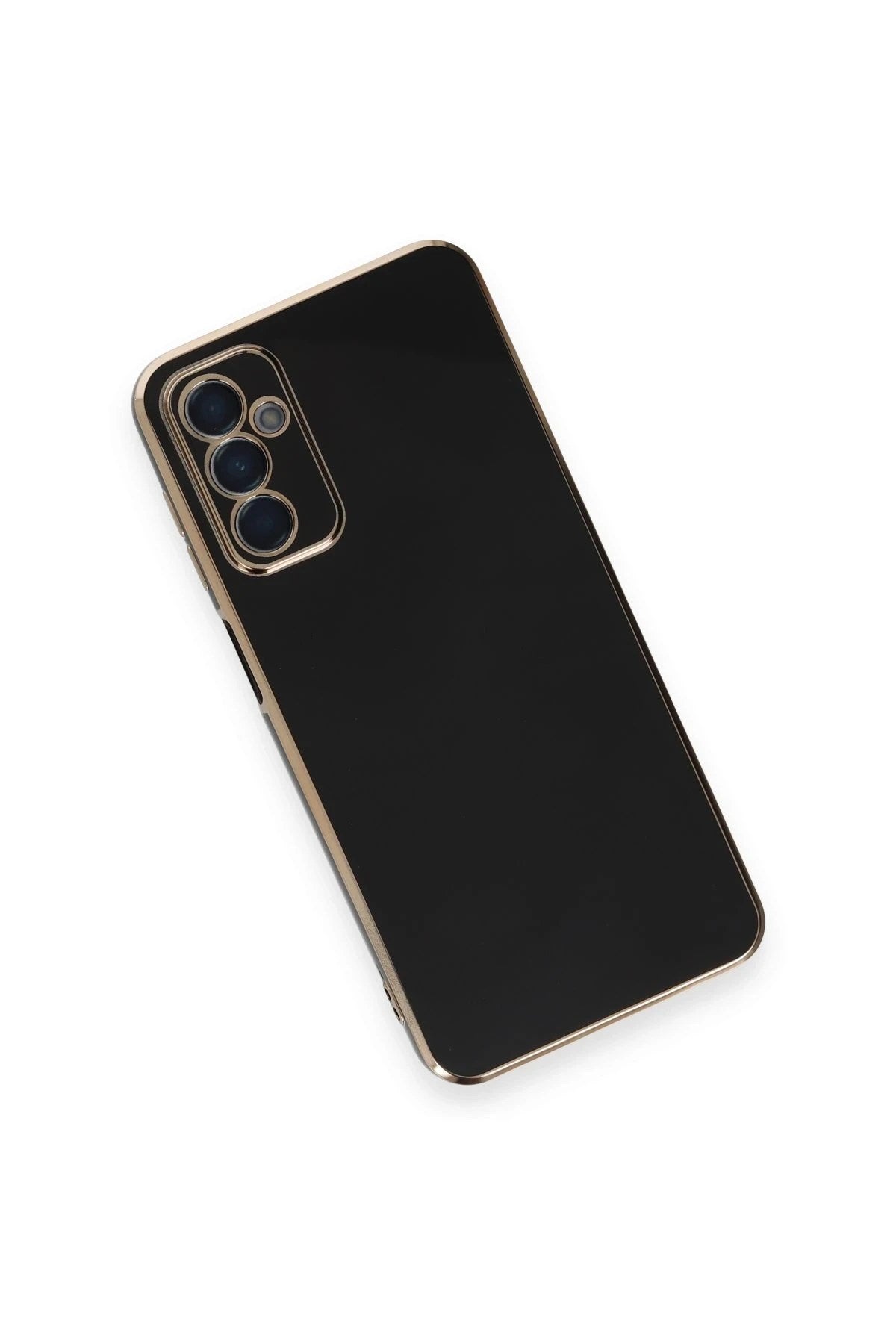Mey İthalat® Samsung Galaxy A14 4G Kılıf Volet Silikon - Siyah