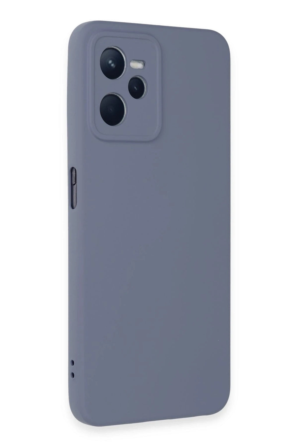 Mey İthalat® Realme C35 Kılıf Nano içi Kadife Silikon - Gri