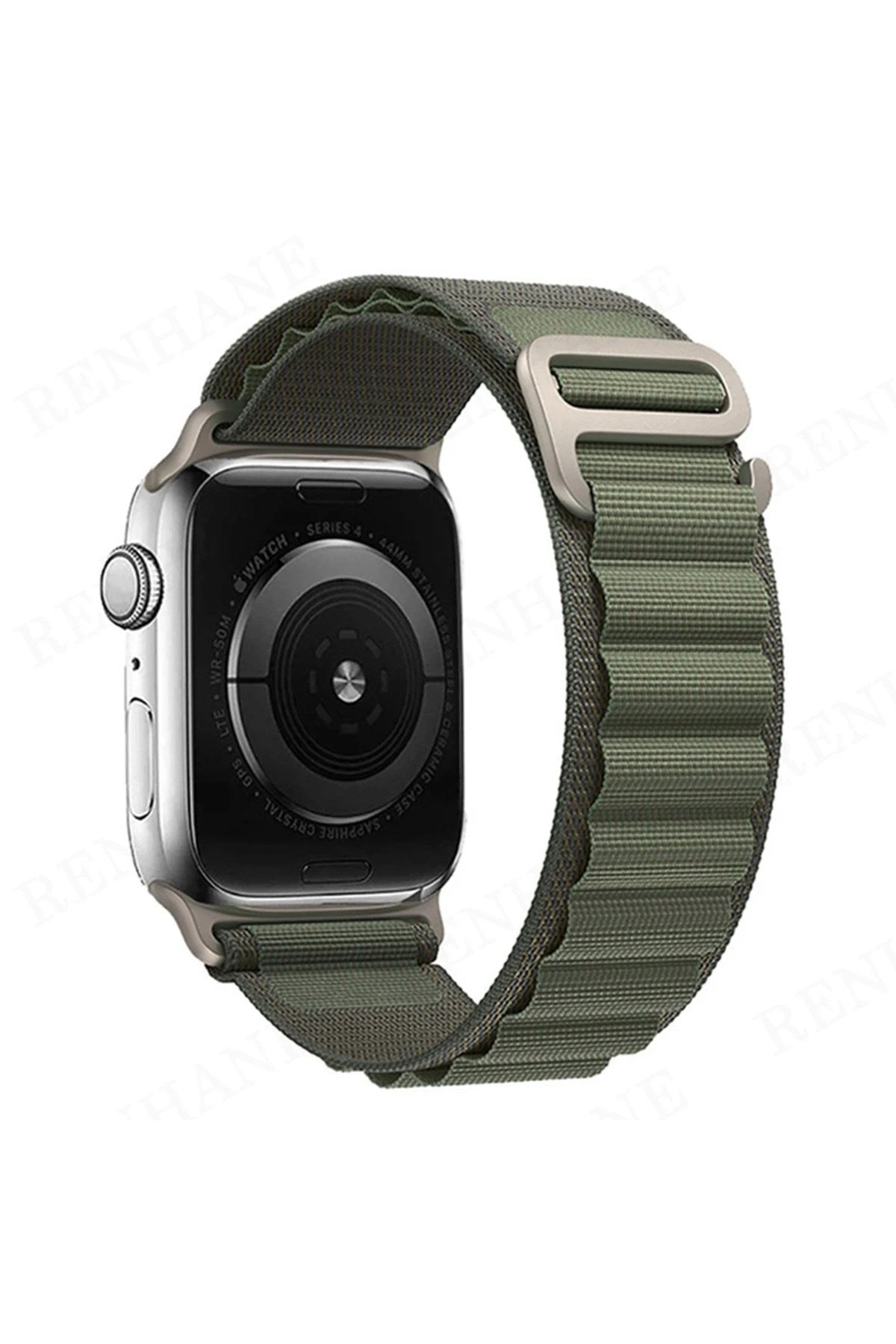 Mey İthalat® Watch Ultra 49mm Mountain Kordon - Yeşil