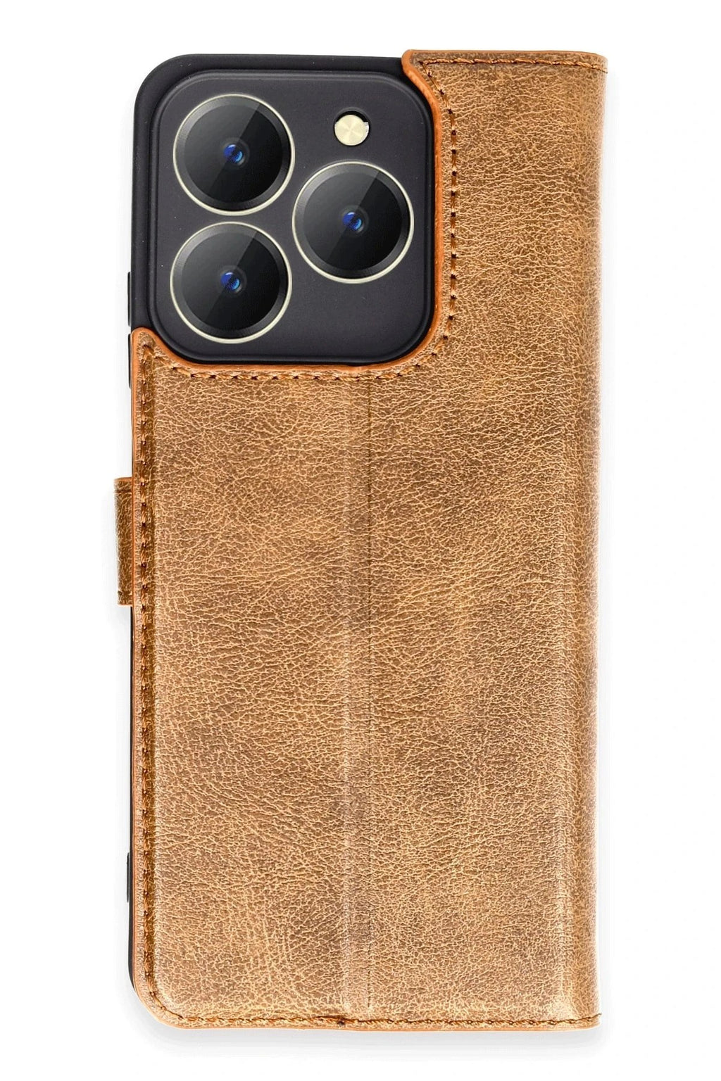 Mey İthalat® Realme C63 Kılıf Trend S Plus Kapaklı Kılıf - Taba