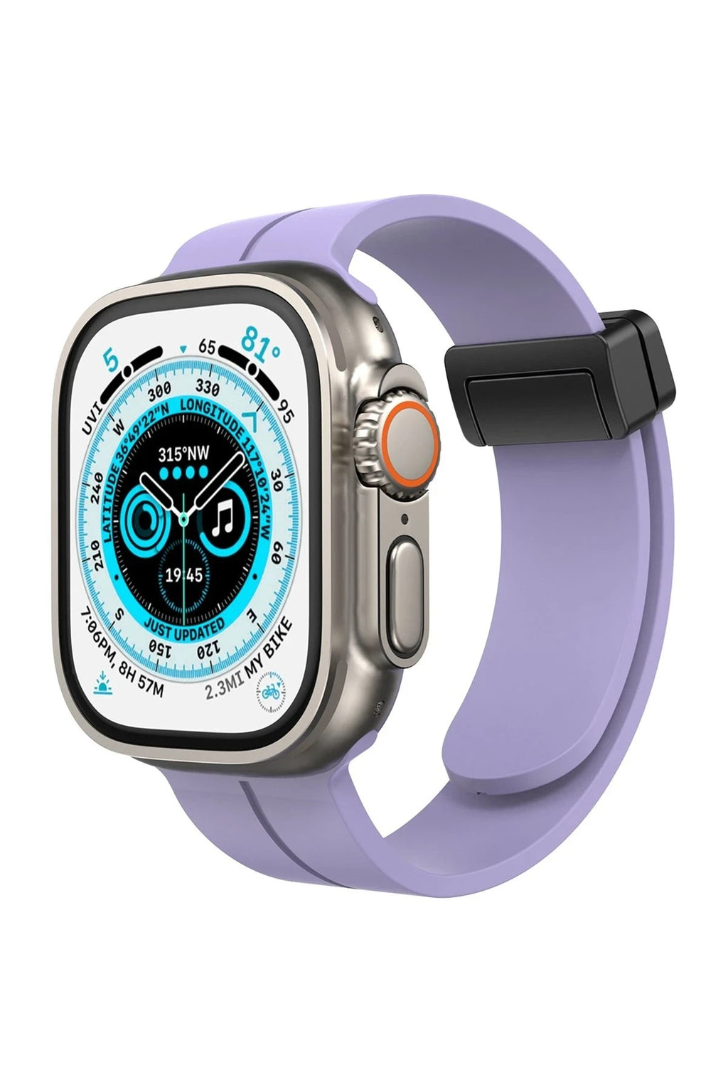 Mey İthalat® Watch 42mm KR412 Elegance Stylısh Kordon - Lila