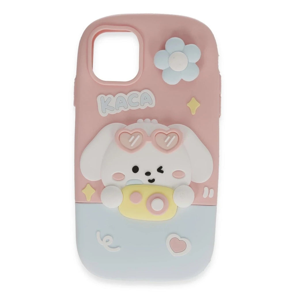 Mey İthalat® iPhone 15 Pro Kılıf Poky Karakter Silikon Kapak - Desen 13
