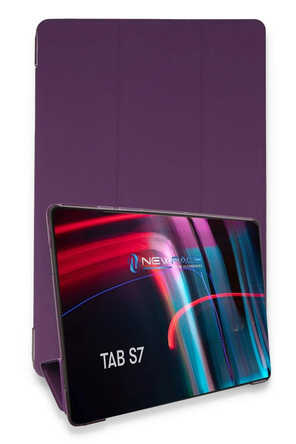 Mey İthalat® Samsung Galaxy T870 Tab S7 11 Kılıf Tablet Smart Kılıf - Mor