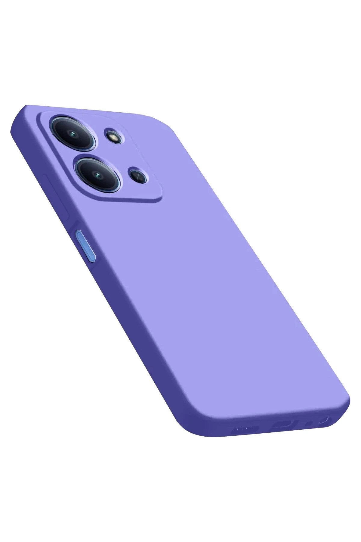 Mey İthalat® Redmi 15C 4G Nano içi Kadife Silikon - Lila