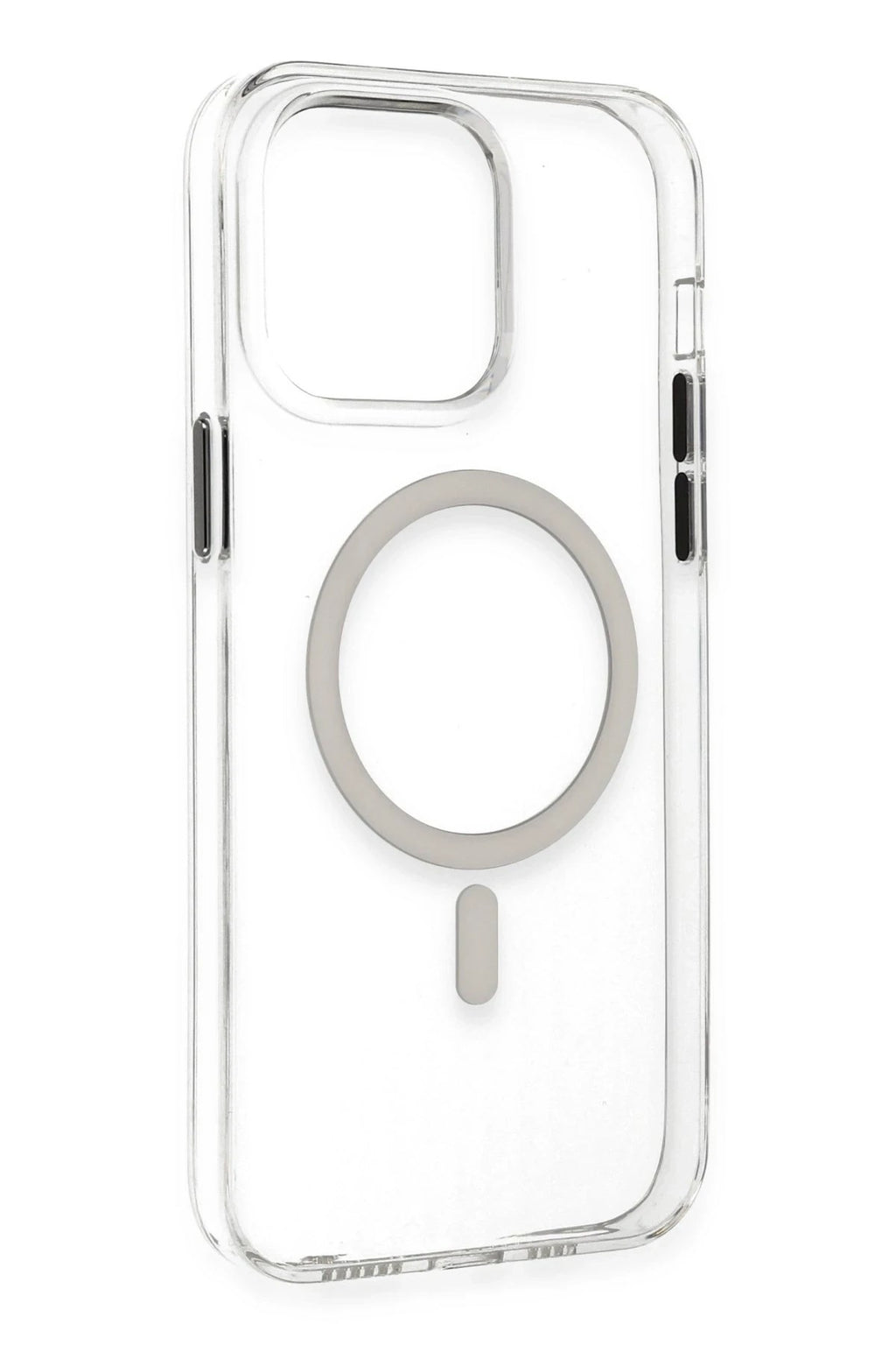 Mey İthalat® iPhone 14 Pro Max Kılıf Tron Şeffaf Magsafe Kapak - Şeffaf