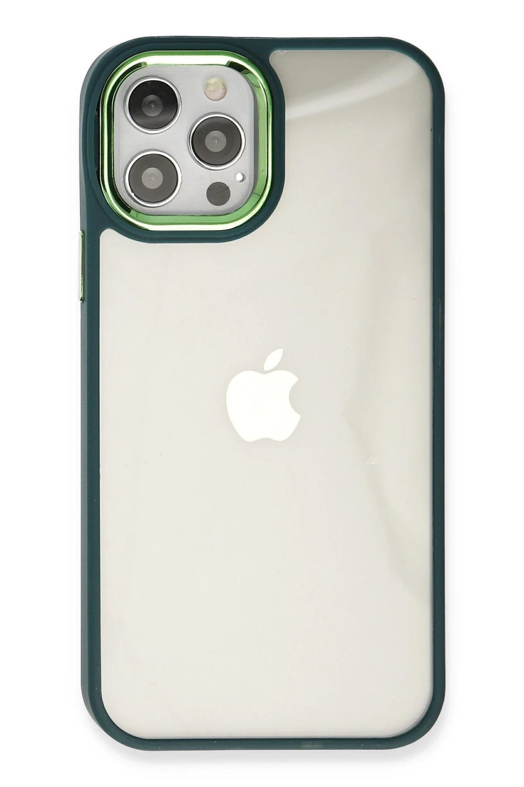 Mey İthalat® iPhone 12 Pro Max Kılıf Dora Kapak - Haki Yeşil