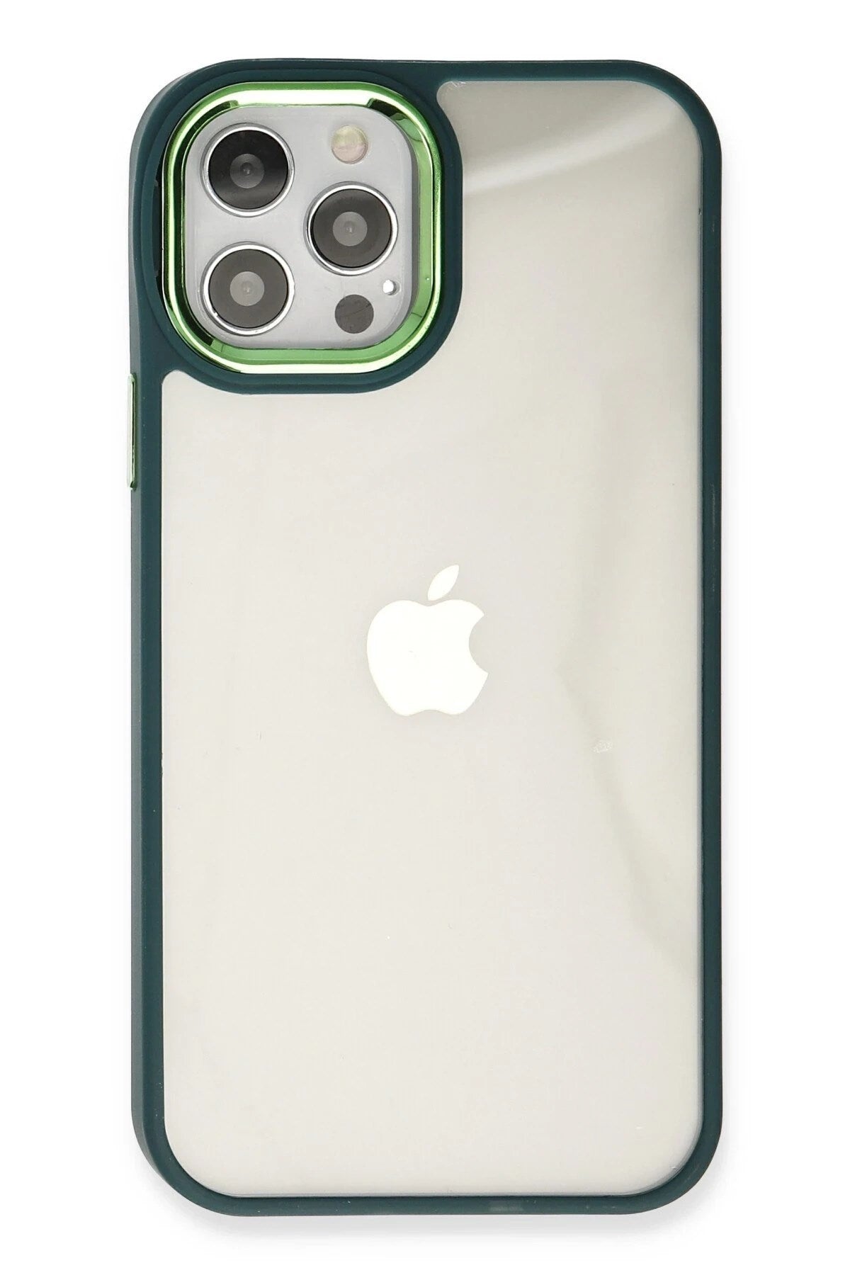 Mey İthalat® iPhone 12 Pro Max Kılıf Dora Kapak - Haki Yeşil