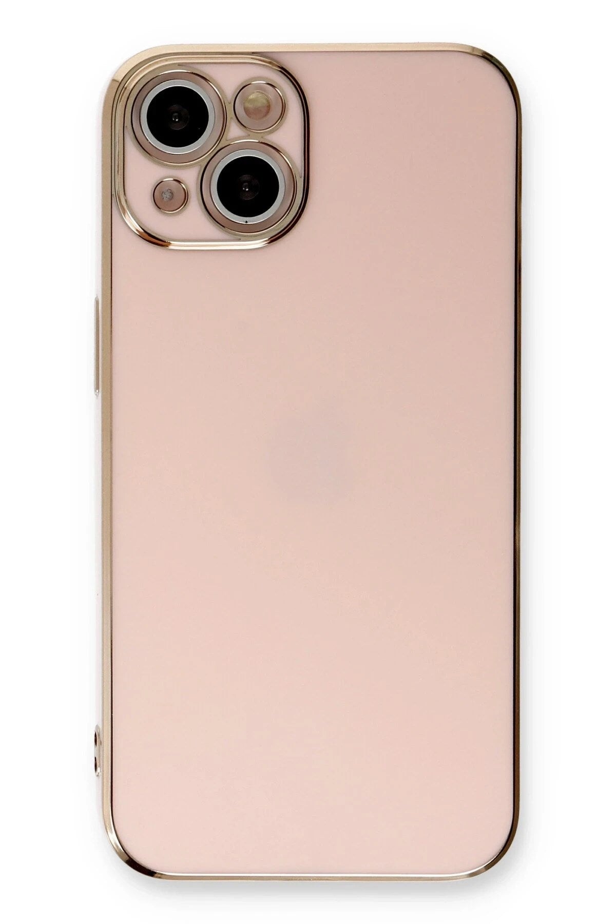 Mey İthalat® iPhone 13 Kılıf Volet Silikon - Pembe