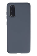 Mey İthalat® Samsung Galaxy S20 Kılıf Nano içi Kadife Silikon - Gri