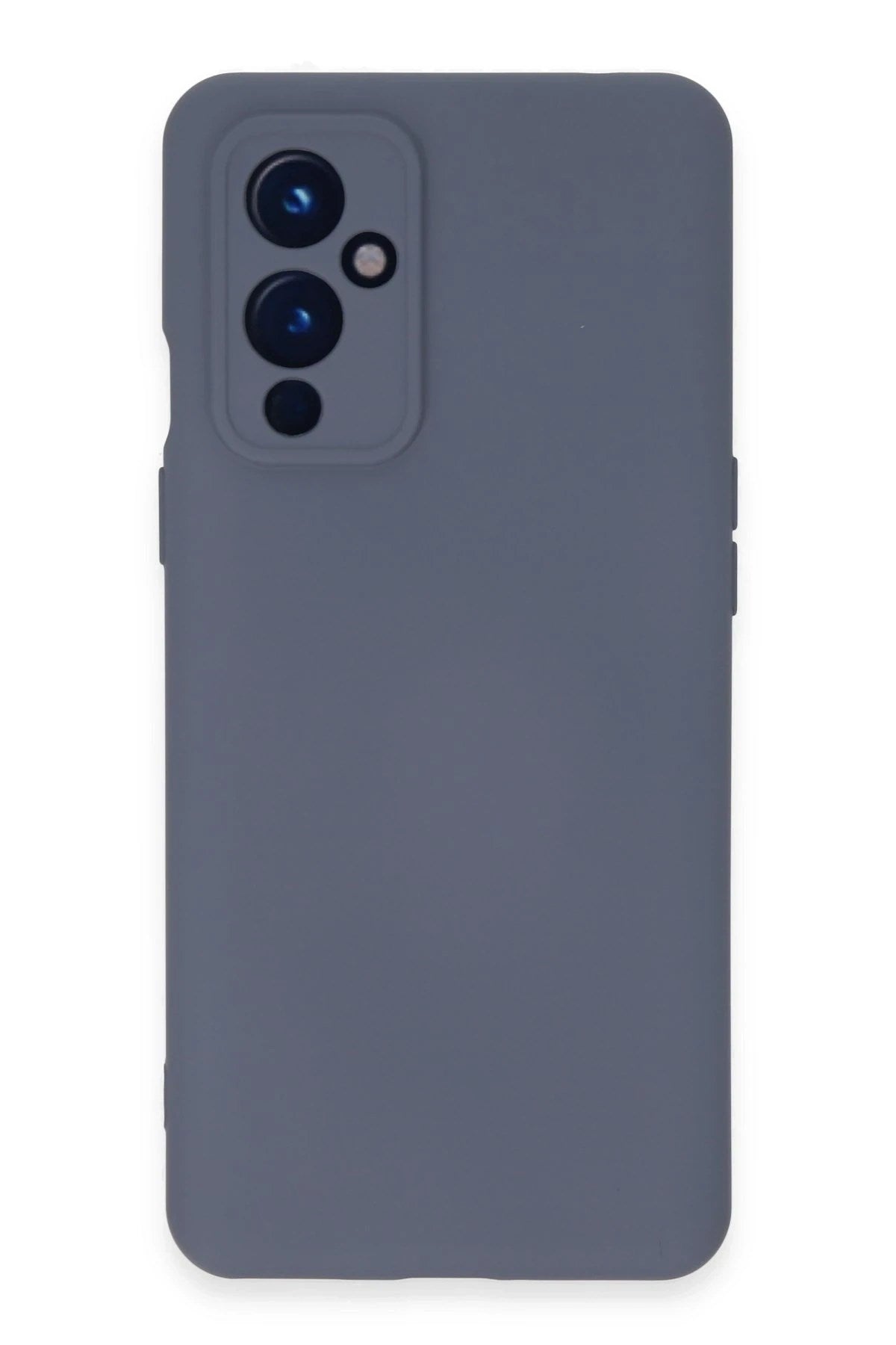 Mey İthalat® One Plus 9 Kılıf Nano içi Kadife Silikon - Gri