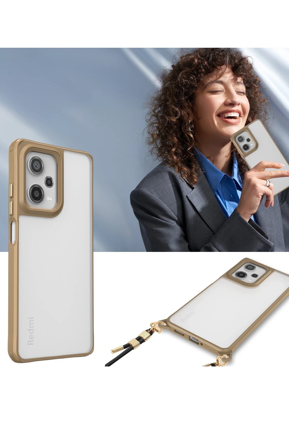 Mey İthalat® Redmi Note 12 Pro 5G Kılıf Penta Silikon Kılıf - Siyah