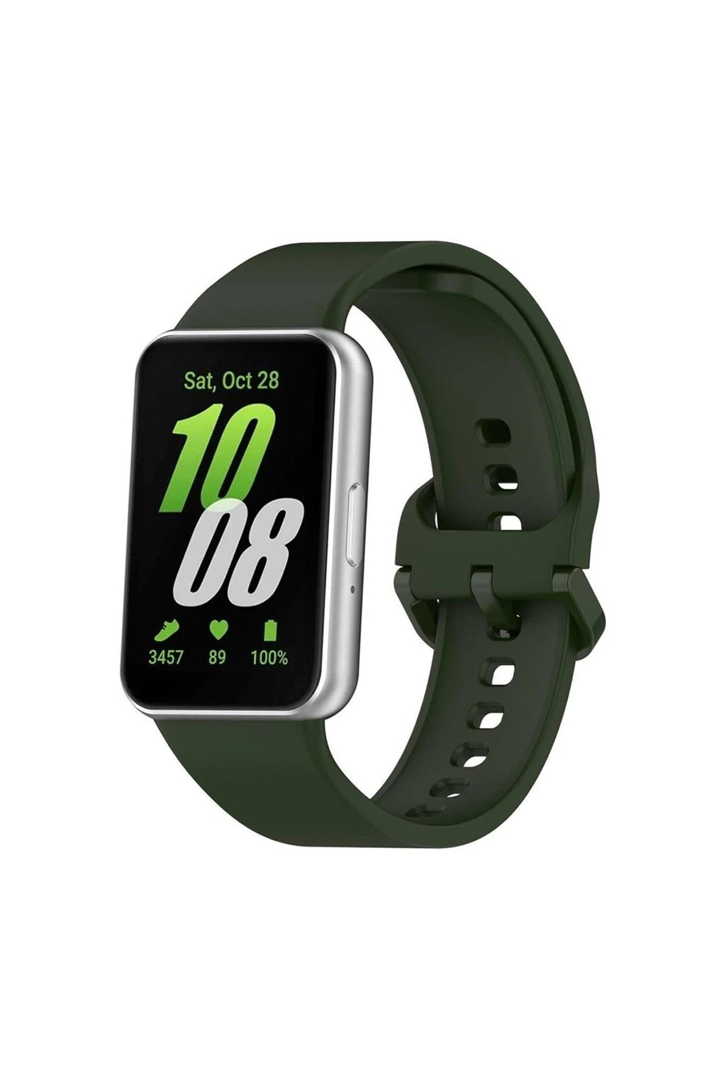 Mey İthalat® Samsung Galaxy Fit 3 Klasik Kordon - Haki Yeşil