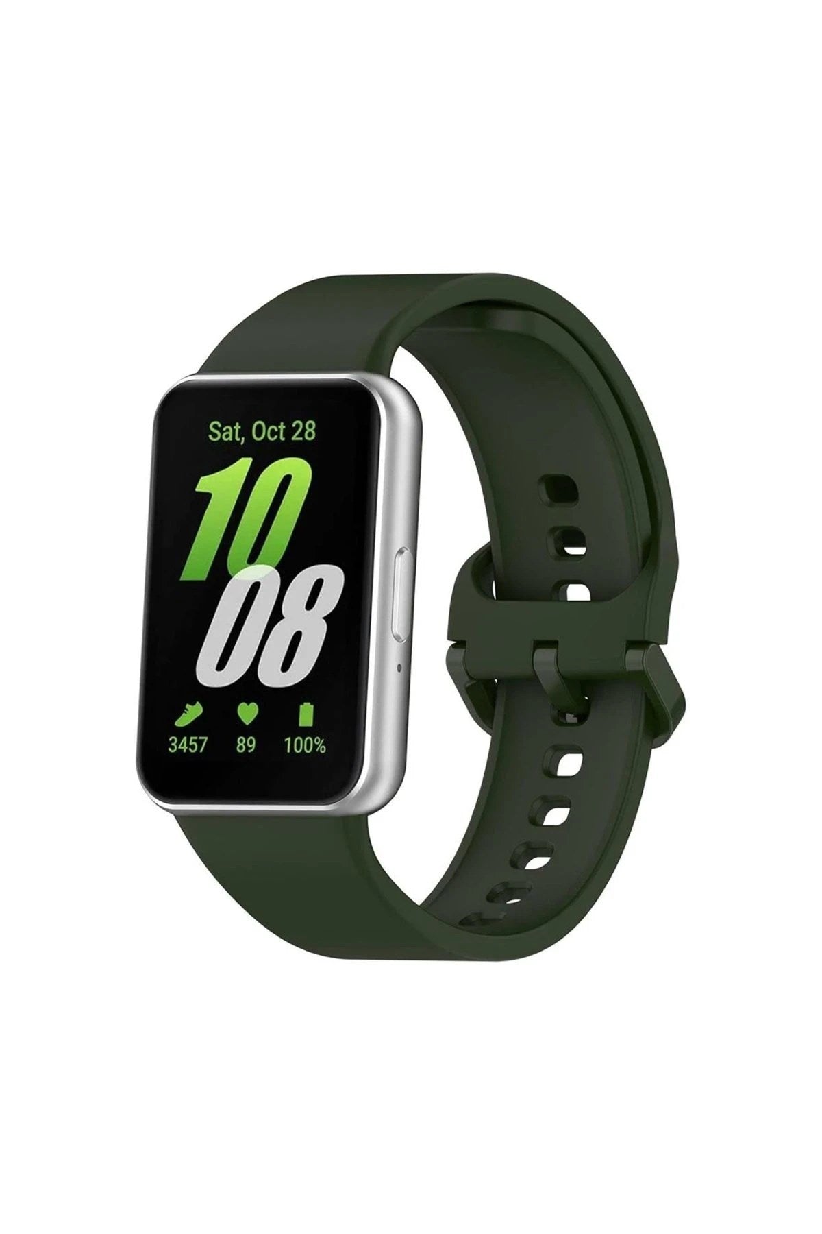 Mey İthalat® Samsung Galaxy Fit 3 Klasik Kordon - Haki Yeşil