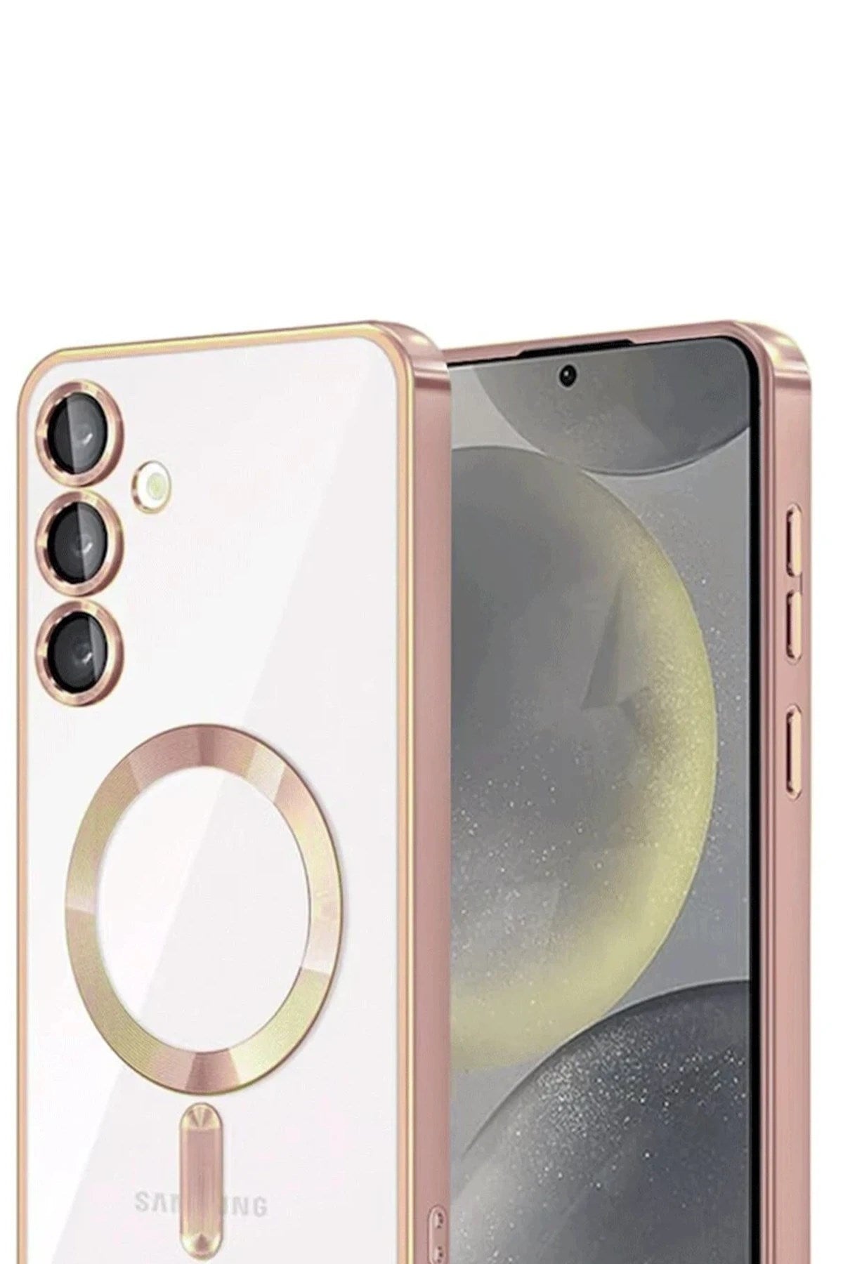 Mey İthalat® Samsung Galaxy A54 5G Kross Magneticsafe Kapak - Rose
