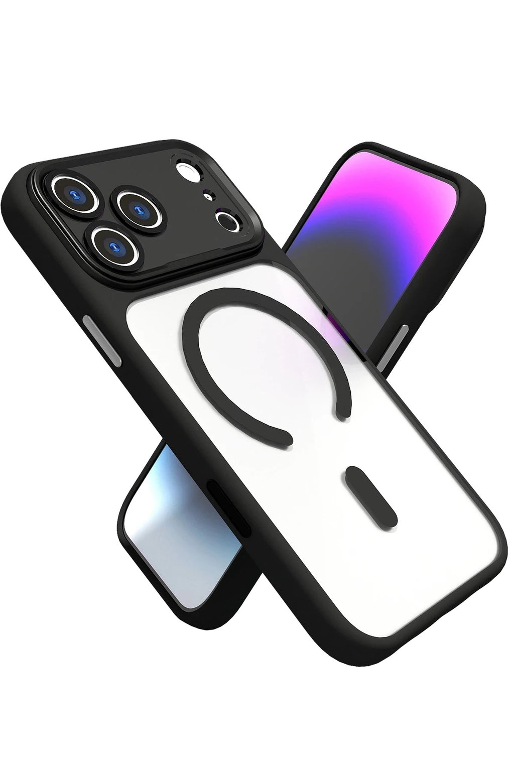 Mey İthalat® iPhone 17 Pro Max Hazar Magsafe Kapak - Siyah