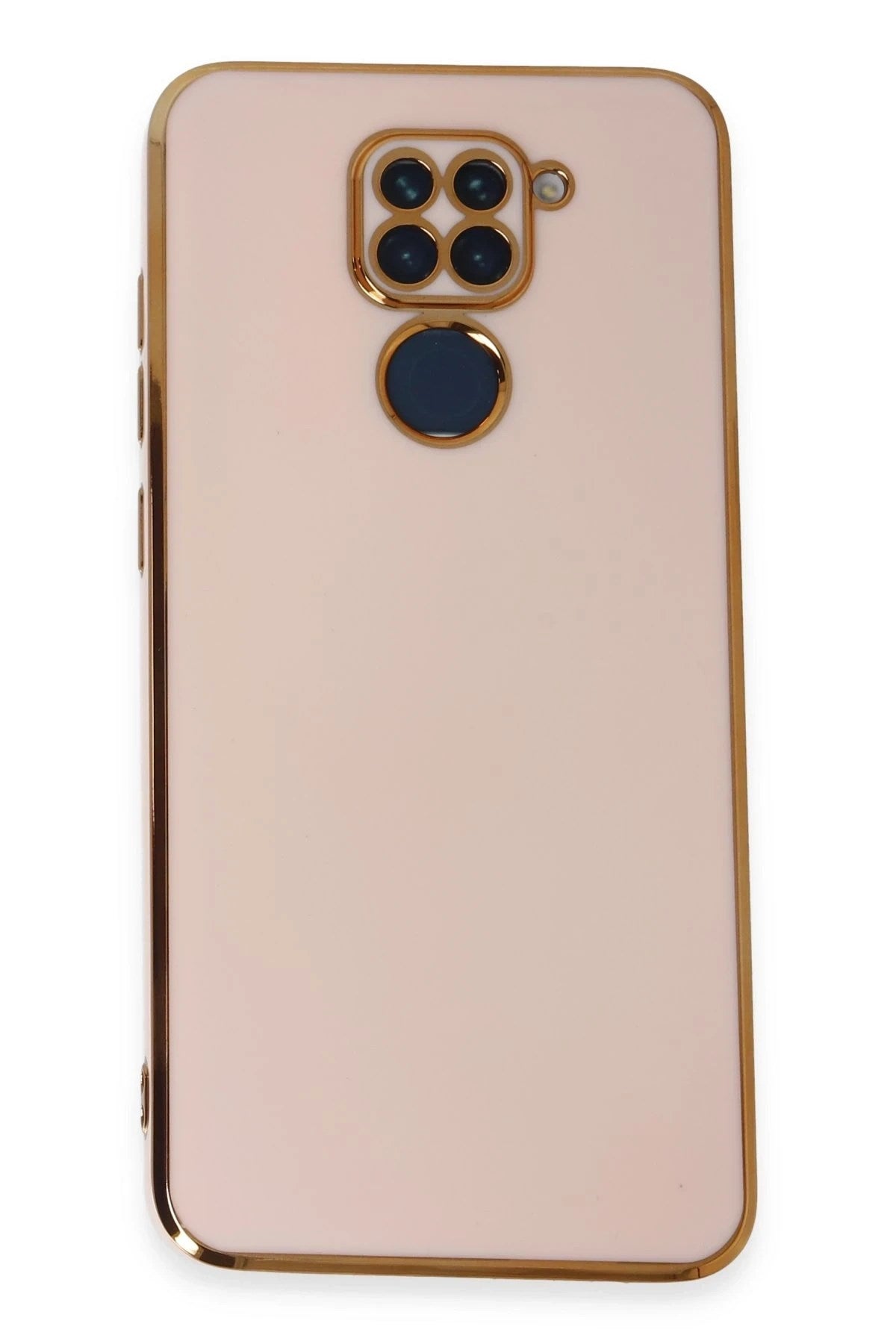 Mey İthalat® Redmi Note 9 Kılıf Volet Silikon - Pembe