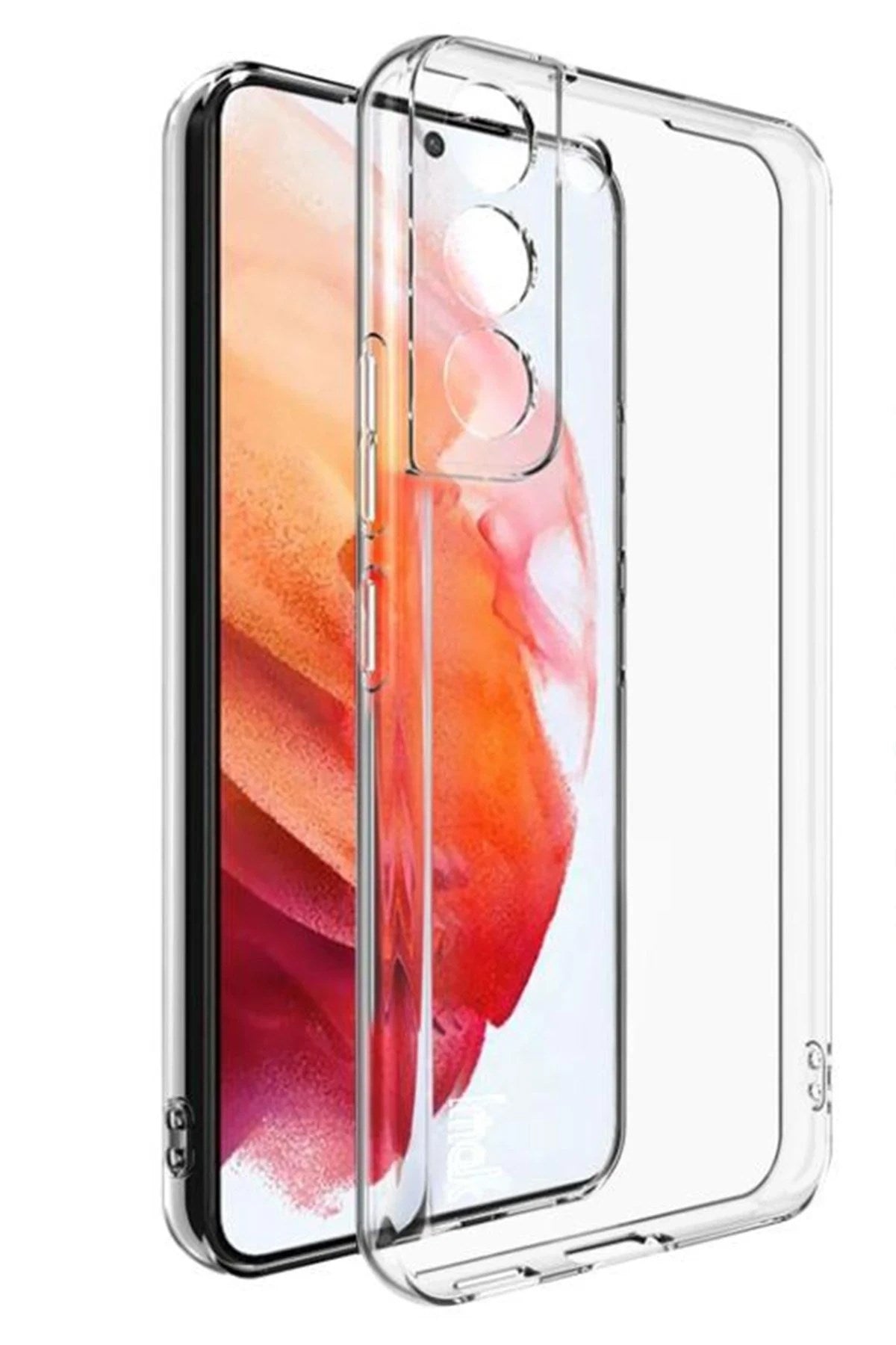Mey İthalat® Samsung Galaxy A05S Kılıf Lüx Şeffaf Silikon