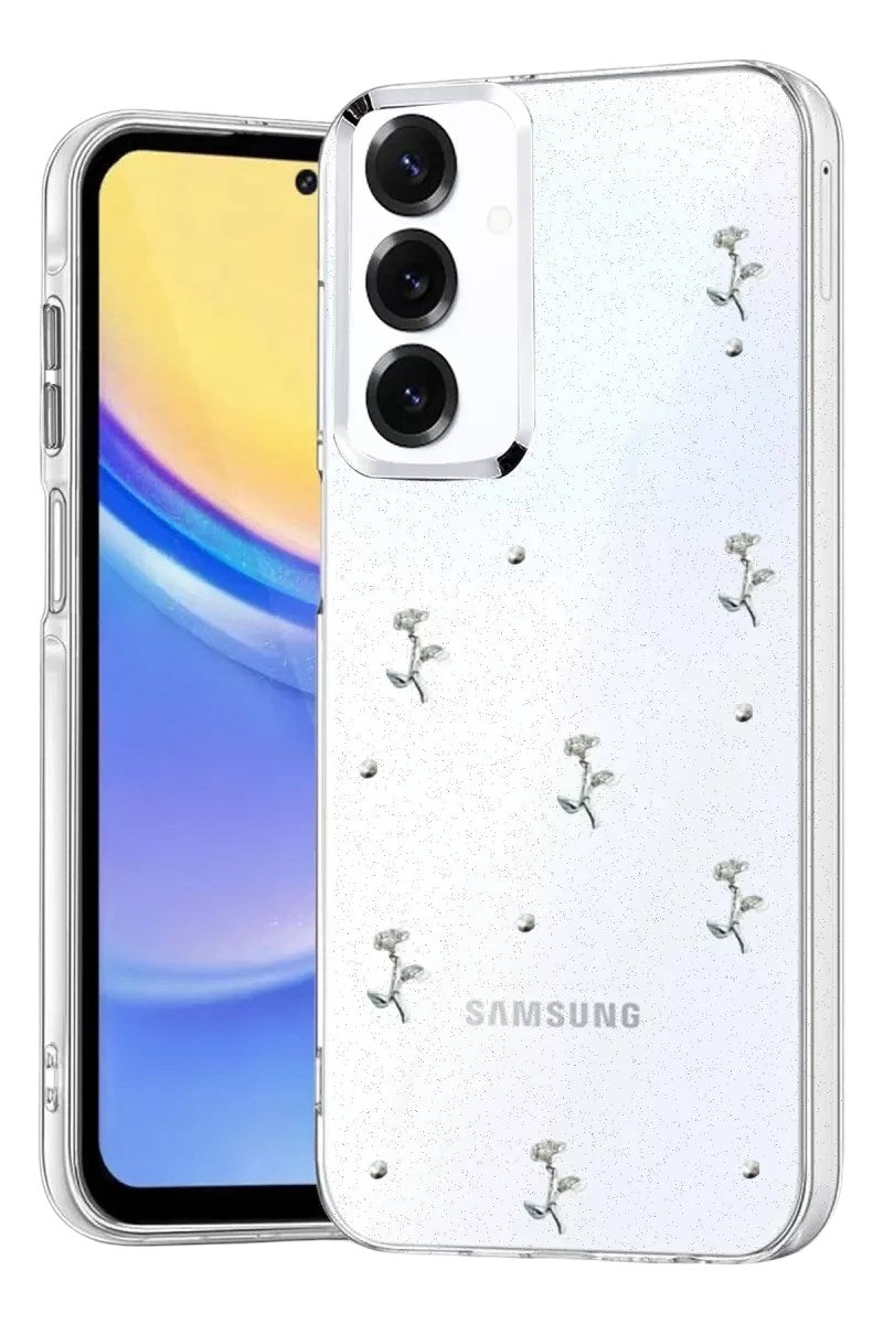Mey İthalat® Samsung Galaxy A37 5G Fiyonk Desenli Kapak - Desen 4
