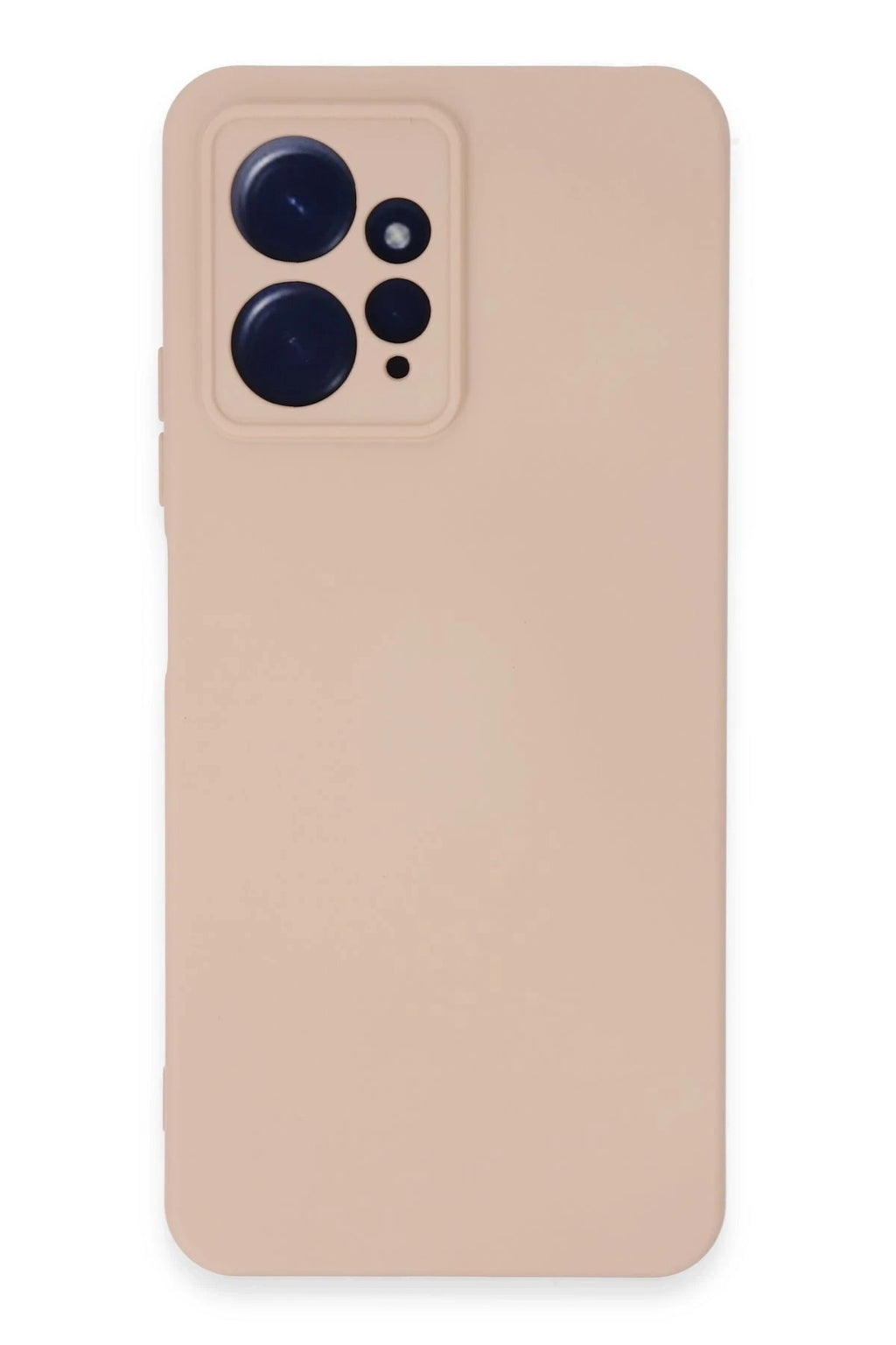 Mey İthalat® Redmi Note 12 4G Kılıf Nano içi Kadife Silikon - Pudra