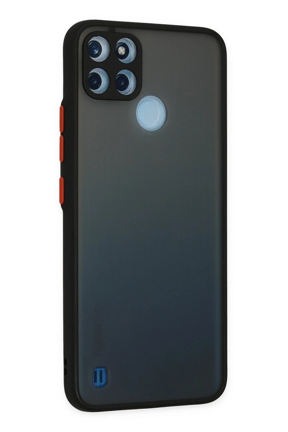 Mey İthalat® Realme C21Y Kılıf Montreal Silikon Kapak - Siyah