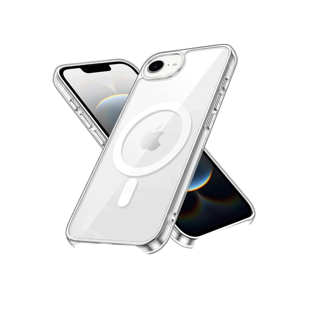 Mey İthalat® iPhone 16E Kılıf Pc Real Magsafe Kapak - Şeffaf
