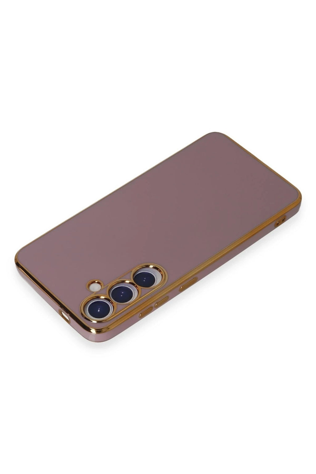 Mey İthalat® Samsung Galaxy S24 Kılıf Volet Silikon - Mor
