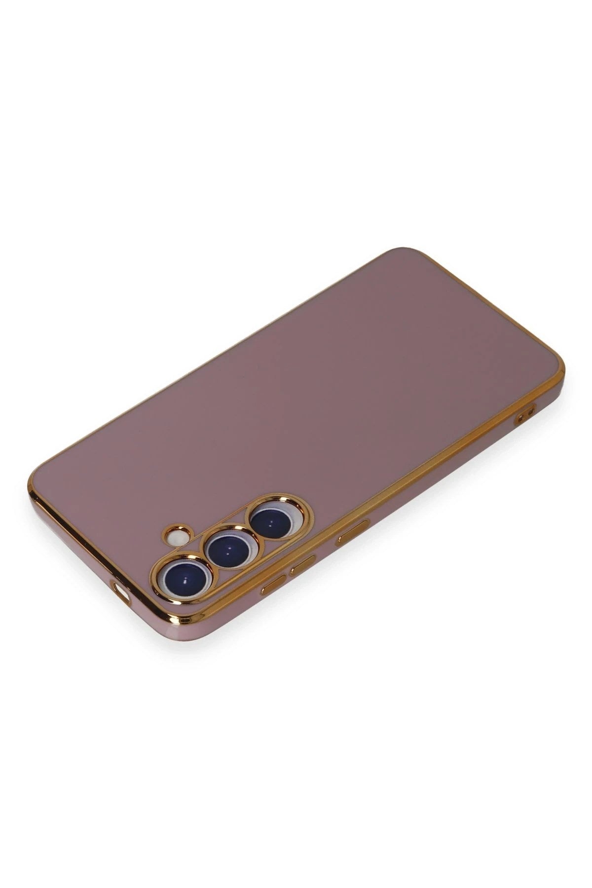 Mey İthalat® Samsung Galaxy S24 Kılıf Volet Silikon - Mor