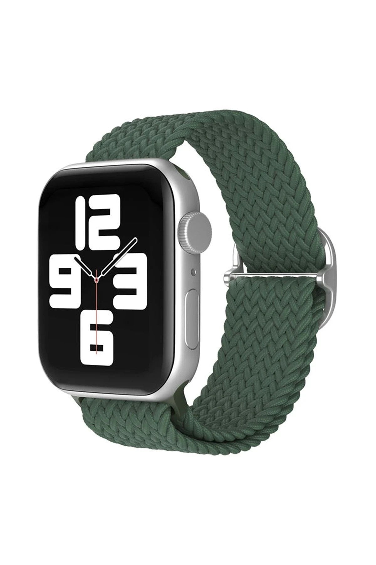 Mey İthalat® Watch 20mm Star Kordon - Koyu Yeşil