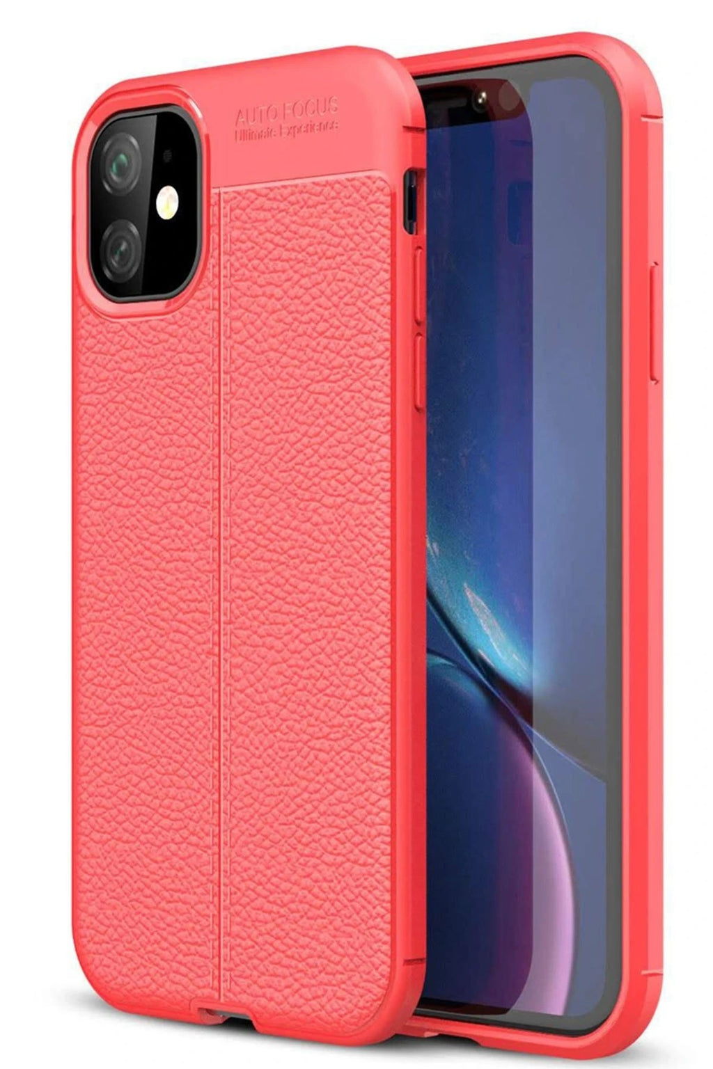 Mey İthalat® iPhone 11 Kılıf Auto Focus Kapak - Kırmızı