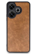 Mey İthalat® Redmi 13 4G Kılıf Aras Deri Kapak - Taba