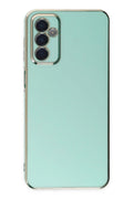 Mey İthalat® Samsung Galaxy M23 Kılıf Volet Silikon - Açık Yeşil