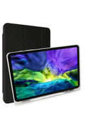 Mey İthalat® iPad 9.7 (2018) Kılıf Kalemlikli Mars Tablet Kılıfı - Siyah