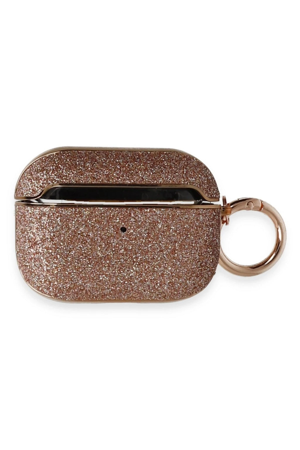 Mey İthalat® Airpods Pro 2 (2.nesil) Spell Simli Kılıf - Rose Gold