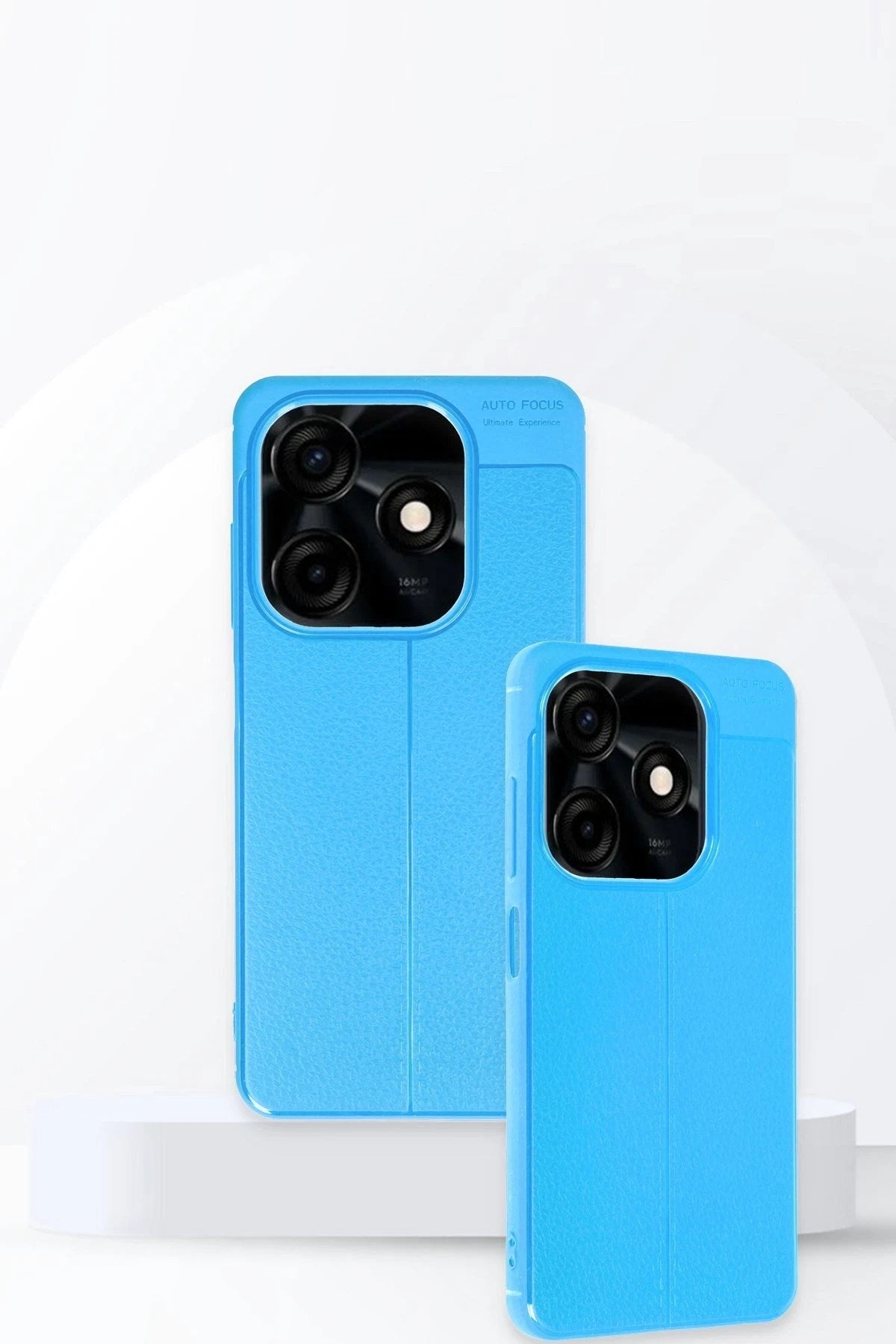 Mey İthalat® Tecno Spark Go 2024 Kılıf Auto Focus Kapak - Mavi