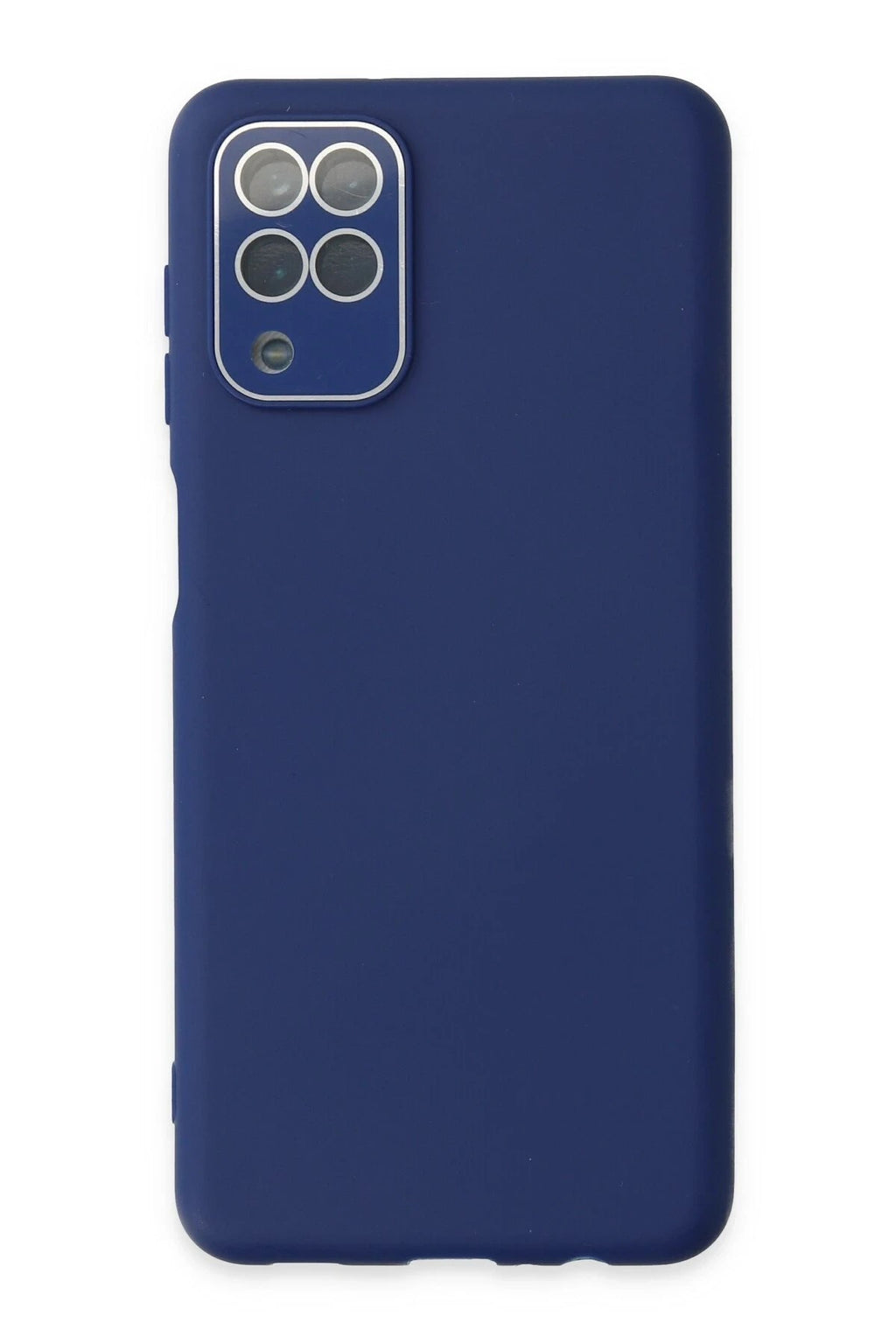 Mey İthalat® Samsung Galaxy A22 Kılıf Lansman Glass Kapak - Sky Blue
