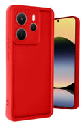 Mey İthalat® Redmi Note 14 4G Kılıf Viera Silikon - Kırmızı