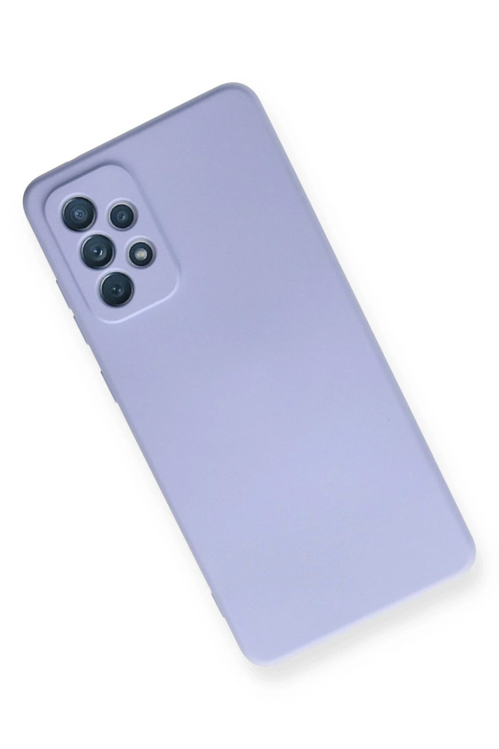 Mey İthalat® Samsung Galaxy A72 Kılıf Nano içi Kadife Silikon - Lila
