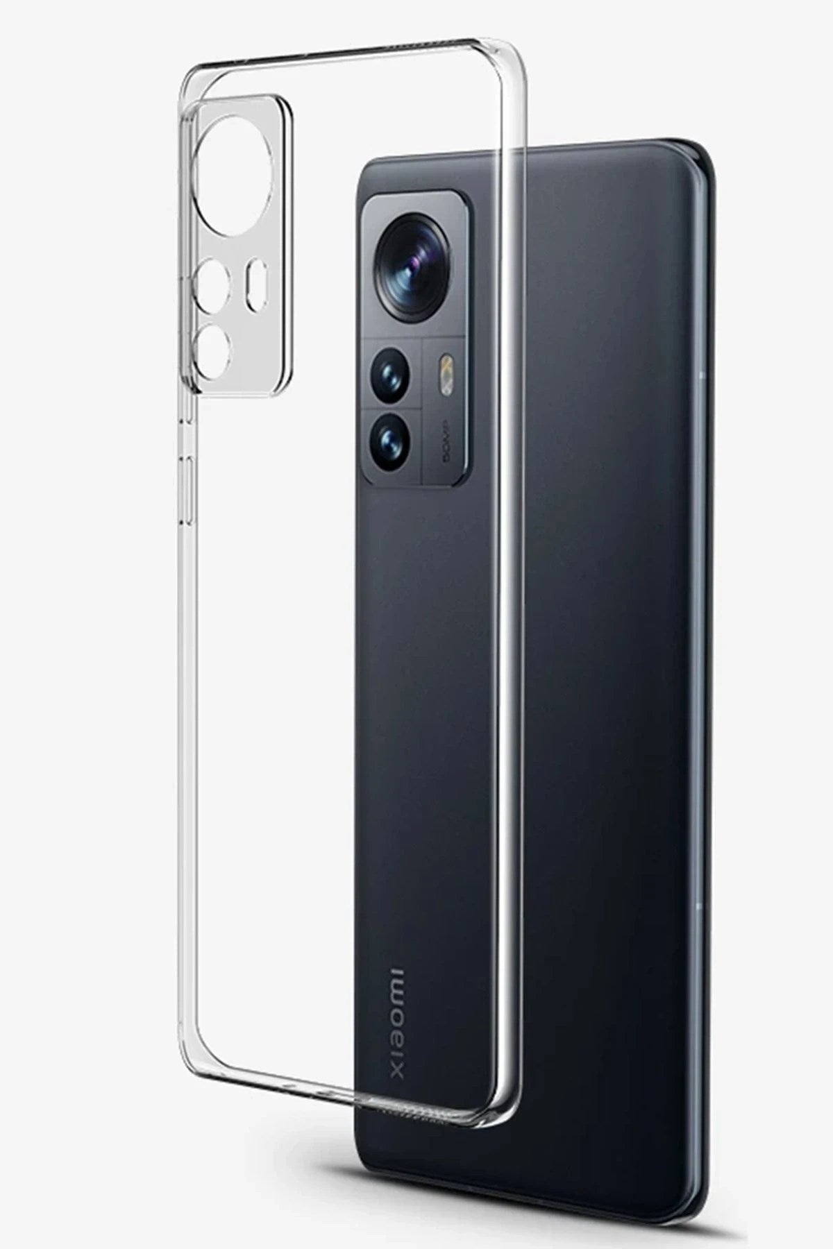 Mey İthalat® Mi 12 Lite Kılıf Lüx Şeffaf Silikon