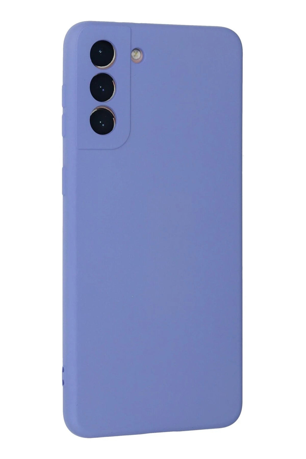 Mey İthalat® Samsung Galaxy S21 Plus Kılıf Nano içi Kadife Silikon - Lila