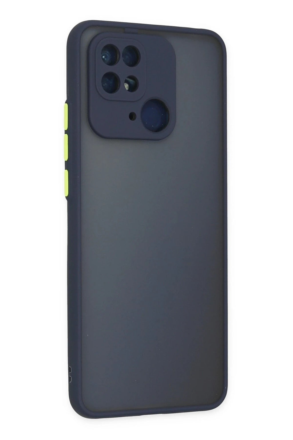 Mey İthalat® Redmi 10C Kılıf Montreal Silikon Kapak - Lacivert